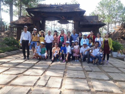 ĐOÀN KHÁCH DU LỊCH BÌNH ĐỊNH THAM QUAN ĐÀ LẠT NĂM 2018