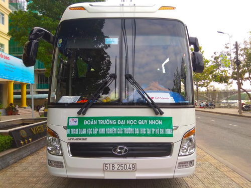 ĐOÀN TRƯỜNG ĐẠI HỌC QUY NHƠN THAM QUAN HỌC TẬP KINH NGHIỆM CÁC TRƯỜNG ĐẠI HỌC TẠI TP HỒ CHÍ MINH