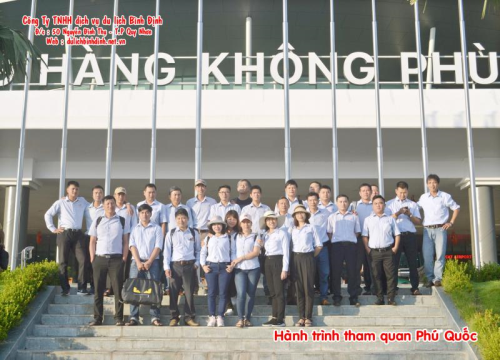 ĐOÀN KHÁCH DU LỊCH BÌNH ĐỊNH THAM QUAN PHÚ QUỐC
